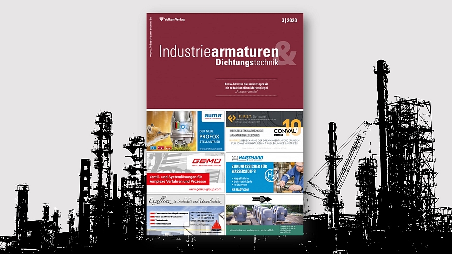 Neuste Ausgabe erschienen: Industriearmaturen für die Praxis
