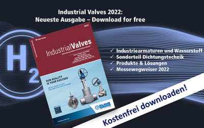 Internationale Ausgabe „Industrial Valves“ erschienen – Kostenfrei downloaden