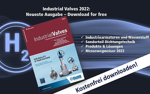 Internationale Ausgabe “Industrial Valves” erschienen – Kostenfrei downloaden