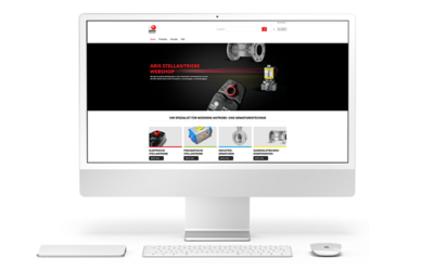 Neuer Online-Shop für Stellantriebe und Industriearmaturen